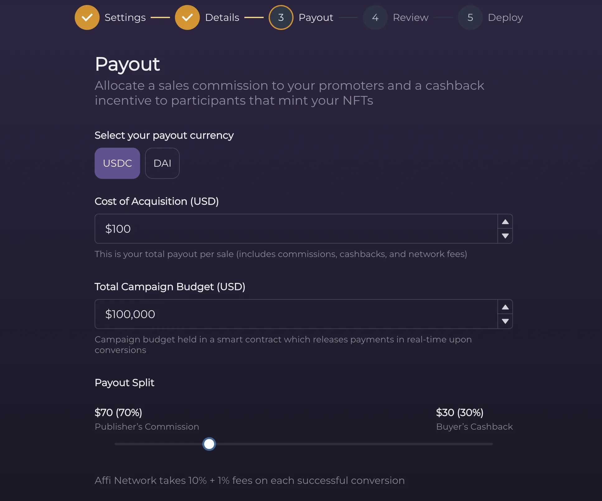 dapp screenshot 3